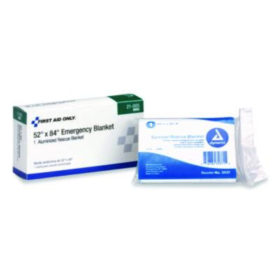 Aluminized Emergency Blanket, 52 X 84