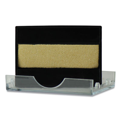 Un-Inked Replacement Pad For Self-Inking Stamps, One-Color, Compatible With Black Ink Only, 1.13" x 0.75", 3/Pack