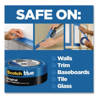 Original Multi-Surface Painter's Tape, 3" Core, 0.70" X 60 Yds, Blue