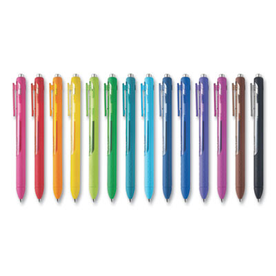Inkjoy Gel Pen, Retractable, Fine 0.5 Mm, Assorted Ink And Barrel Colors, 14/Pack