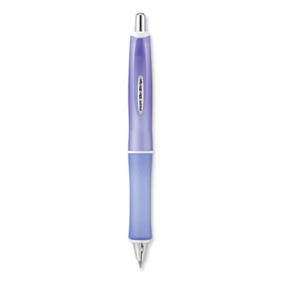 Dr. Grip Frosted Advanced Ink Ballpoint Pen, Retractable, Medium 1 Mm, Black Ink, Purple Barrel