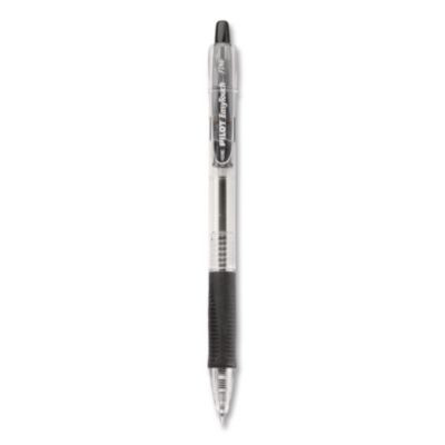 Easytouch Ballpoint Pen, Retractable, Fine 0.7 Mm, Black Ink, Clear Barrel, 36/Pack