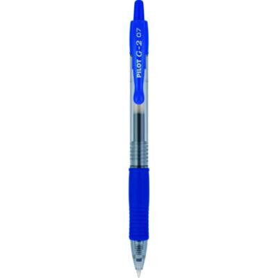G2 Premium Gel Pen Convenience Pack, Retractable, Fine 0.7 Mm, Blue Ink, Smoke/Blue Barrel, 36/Pack