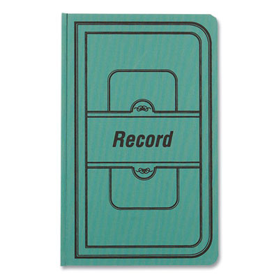 Tuff Series Record Book, Green Cover, 12 X 7.5 Sheets, 300 Sheets/Book