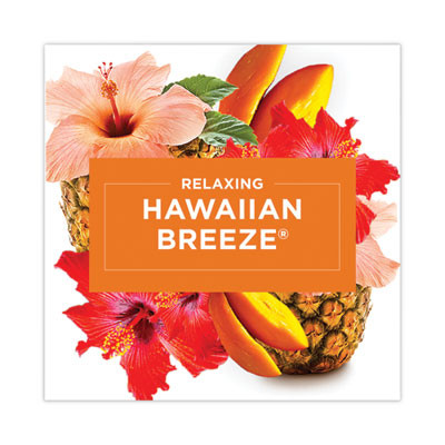 Plugin Scented Oil Refill, Hawaiian Breeze, 0.67 Oz, 5/Pack
