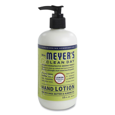 Clean Day Hand Lotion, 12 Oz Pump Bottle, Lemon Verbena Scent