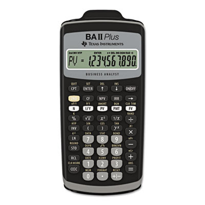 Baiiplus Financial Calculator, 10-Digit Lcd