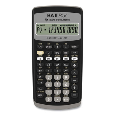 Baiiplus Financial Calculator, 10-Digit Lcd
