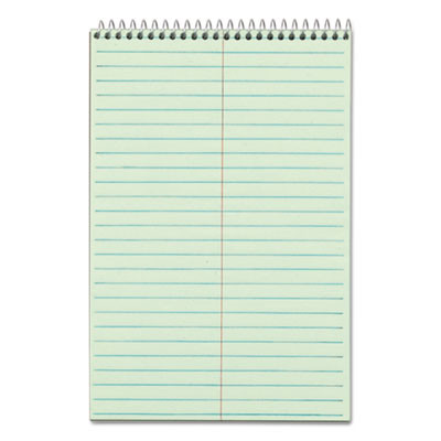 Gregg Steno Pads, Gregg Rule, (80) Green-Tint 6 x 9 Sheets