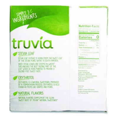 Natural Sugar Substitute, 0.07 Oz Packet, 400/Box