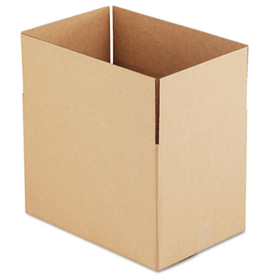 Fixed-Depth Corrugated Shipping Boxes, Regular Slotted Container (Rsc), 12" x 18" x 12", Brown Kraft, 25/Bundle