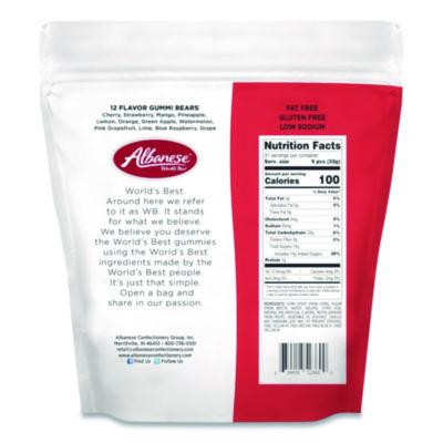 Gummi Bears, 12 Assorted Fruit Flavors, 36 Oz Bag