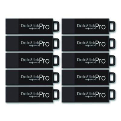 Datastick Pro Usb 3.2 Type A Flash Drive, 128 Gb, Black, 10/Pack