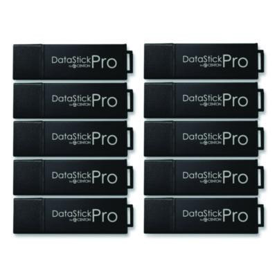 Datastick Pro Usb 3.2 Type A Flash Drive, 32 Gb, Black, 10/Pack