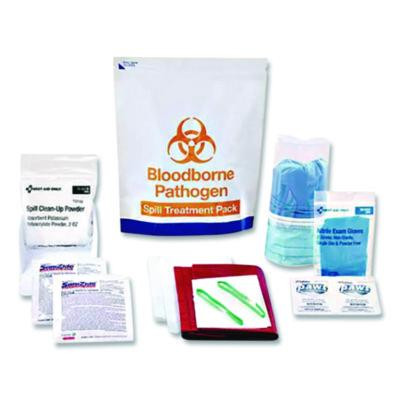 15-Piece Blood-Borne Pathogen Treatment Pack, 15 Pieces, Resealable Plastic Bag