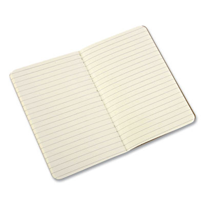 Cahier Journal, 1-Subject, Narrow Rule, Brown Kraft Cover, (32) 5.5 x 3.5 Sheets, 3/Pack