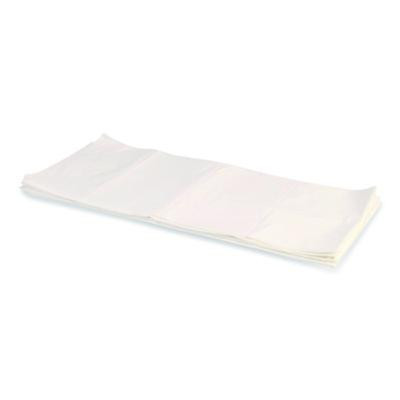 Accufit Linear Low-Density Can Liners, 55 Gal, 0.9 Mil, 40" x 53", Clear, Roll, 100/Carton