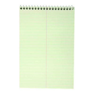 Spell-Write Wirebound Steno Pad, Randomly Assorted Cover Colors, Gregg Rule, (80) Green 6 x 9 Sheets