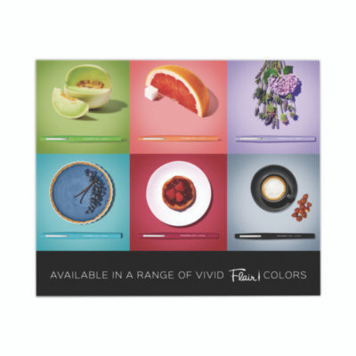 Flair Scented Felt Tip Porous Point Pen, Stick, Medium 0.7 Mm, Sunday Brunch Scents, Assorted Ink And Barrel Colors, 6/Pack