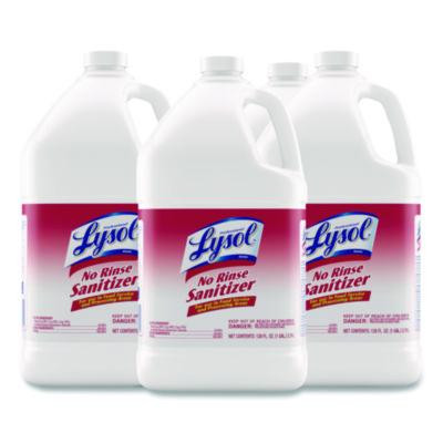 No-Rinse Sanitizer Concentrate, Unscented, 128 Oz Bottle