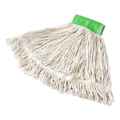 Super Stitch Blend Mop Head, Cotton/Synthetic, Medium, White