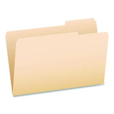 Standard Manila File Folders, 1/3-Cut Tabs: Left Position, Legal Size, Manila, 100/Box