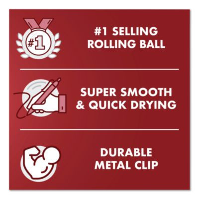 Precise V5Rt Roller Ball Pen, Retractable, Extra-Fine 0.5 Mm, Black Ink, Black/Silver Barrel, 3/Pack