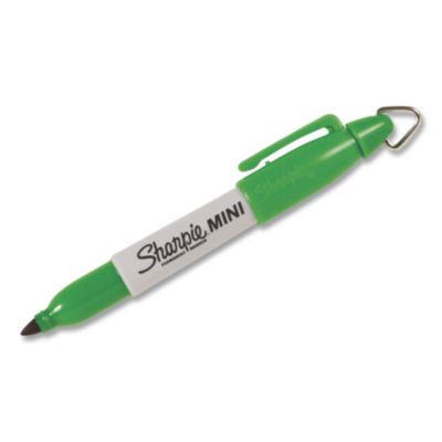 Mini Permanent Marker, Fine Tip, Assorted Colors, 4/Pack