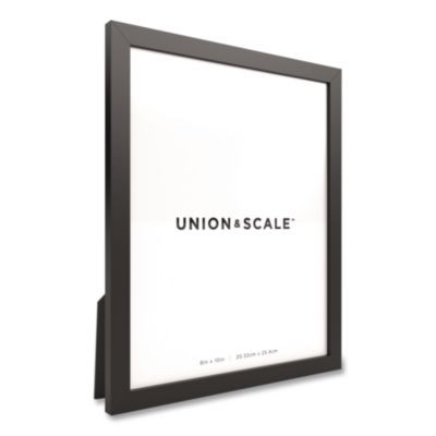 Essentials Wood Picture Frame, 8 x 10, Black