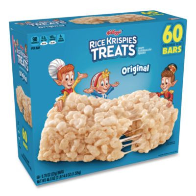 Rice Krispies Treats, Original Marshmallow, 0.78 Oz Bar, 60/Carton