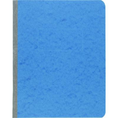 Pressboard Report Cover With Tyvek Reinforced Hinge, 2-Hole Prong Fastener, 3" Capacity, 8.5 x 11, Light Blue