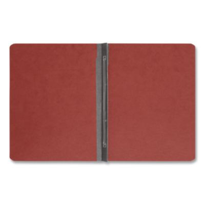Prong Fastener Premium Pressboard Report Cover, Two-Piece Prong Fastener, 3" Capacity, 8.5 X 11, Red/Red