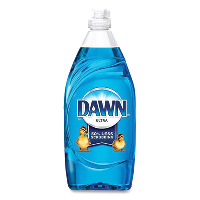 Ultra Liquid Dish Detergent, Dawn Original, 19.4 Oz Bottle, 4/Carton