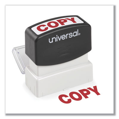 Message Stamp, Copy, Pre-Inked One-Color, Red