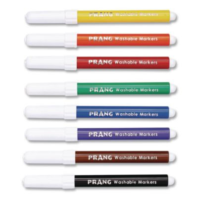Washable Marker Master Pack, Broad Bullet Tip, Assorted Colors, 200/Carton