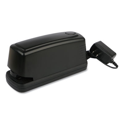 Electric Stapler With Staple Channel Release Button, 20-Sheet Capacity, Black