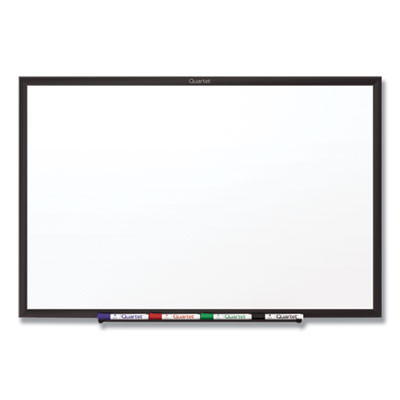 Classic Series Total Erase Dry Erase Boards, 96" x 48", White Surface, Black Aluminum Frame