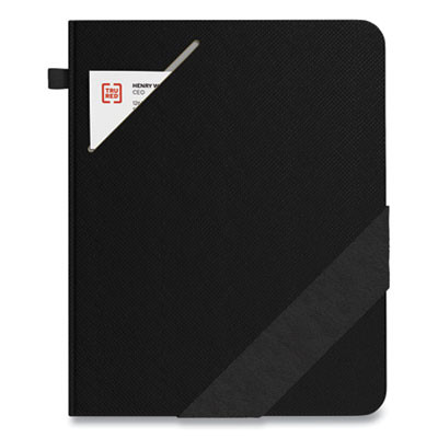 Large Starter Journal, 1-Subject, Narrow Rule, Black Cover, (192) 10 x 8 Sheets