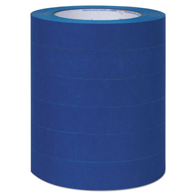 Clean Release Painter's Tape, 3" Core, 0.94" X 60 Yds, Blue, 6/Pack