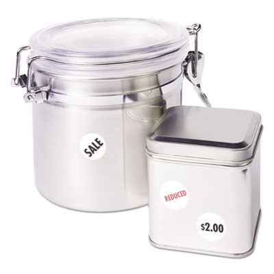 Removable Multi-Use Labels, Inkjet/Laser Printers, 0.75" Dia, White, 24/Sheet, 42 Sheets/Pack, (5408)