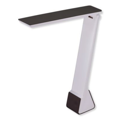 Konnect Rechargeable Folding Led Desk Lamp, 2.52w x 2.13d x 11.02h, Gray/Black