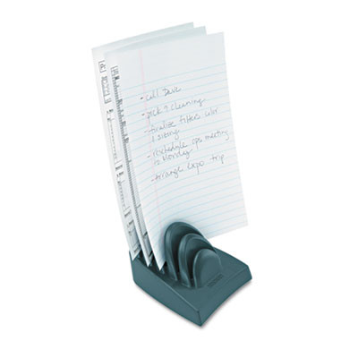 Insight Priority Puck, Holds Up To 75 Legal Size Sheets, Plastic, Blue