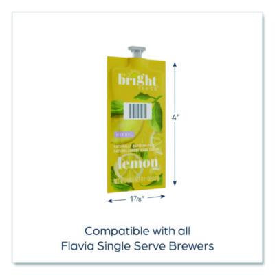 Tea Freshpack Pods, Lemon Herbal, 0.1 Oz, 100/Carton