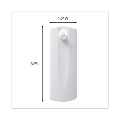 Sawtooth Picture Hanger Value Pack, Large, Plastic, White, 5 Lb Capacity, 3 Hooks And 6 Strips/Pack