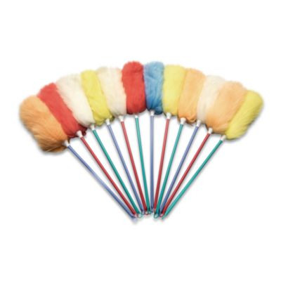 Lambswool Duster, 26" Length, Assorted Wool/Handle Color