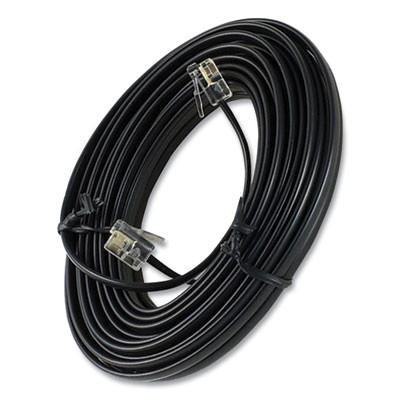 Line Cord, Plug/Plug, 25 Ft, Black