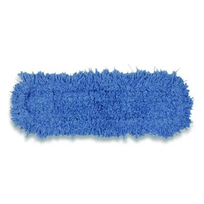 Twisted Loop Blend Dust Mop, Pic/Pet Polyester, 24" x 5", Blue
