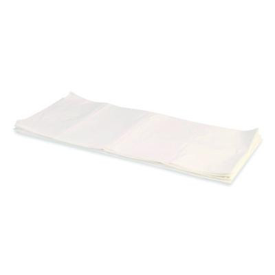 Low Density Can Liners, 56 Gal, 1.5 Mil, 43 x 47 Clear, Flat Pack, 100/Carton