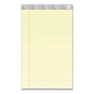 Notepads, Wide/Legal Rule, (50) Canary 8.5 x 14 Sheets, 12/Pack