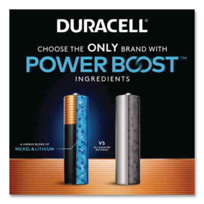 Power Boost Coppertop Alkaline Aa Batteries, 24/Pack